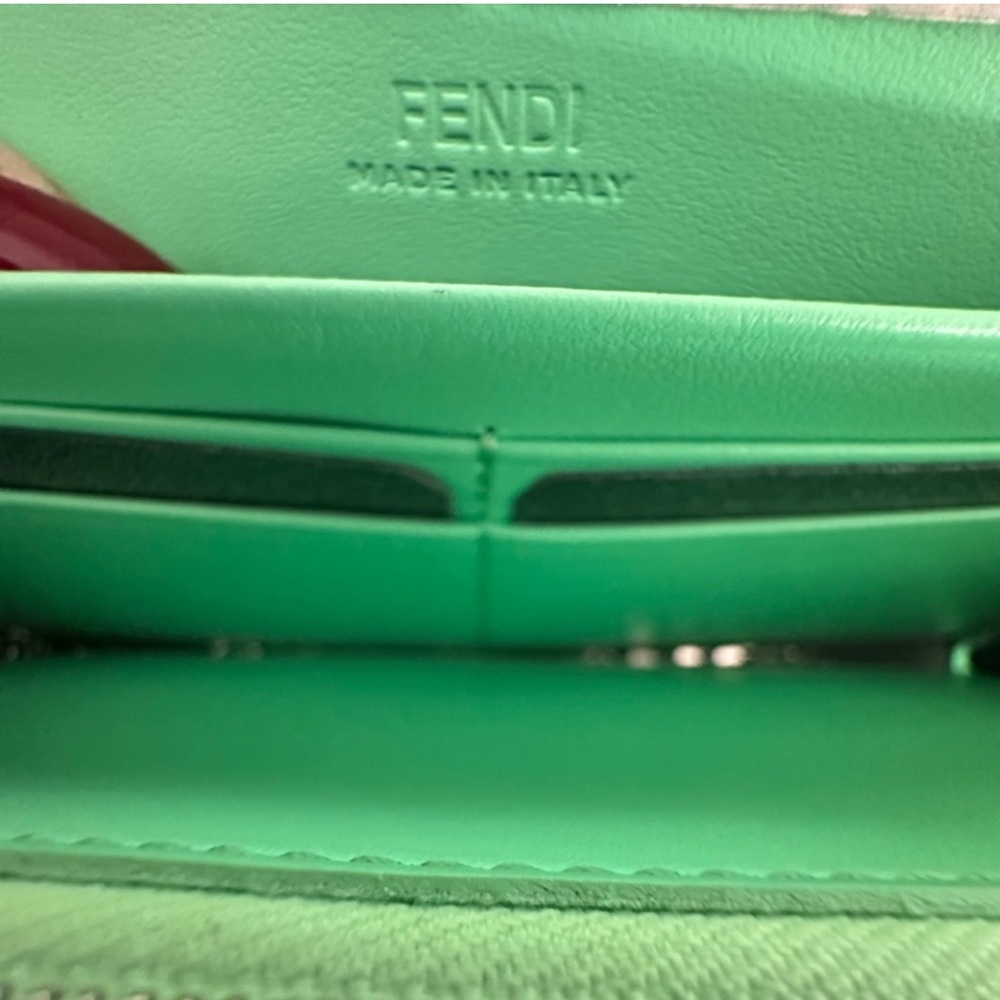 Fendi; FF Diamonds Continental With Removable Chain; EUC - Picture 11 of 13